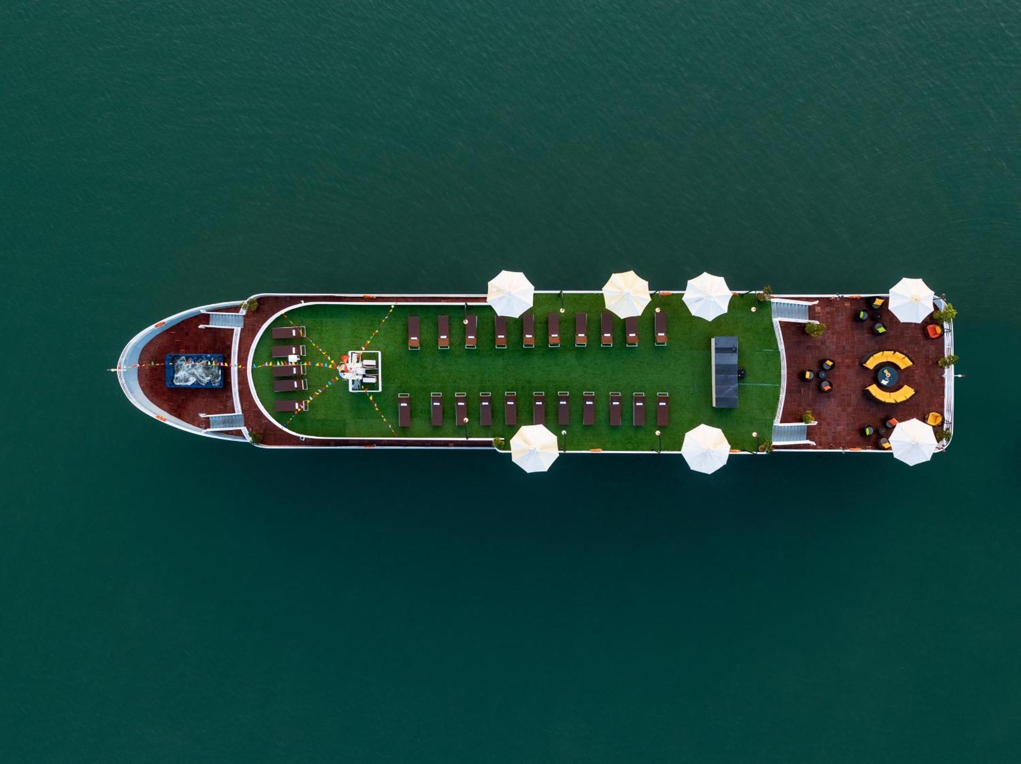 Halong Dragon Bay Cruise Hotel ฮาลอง ภายนอก รูปภาพ